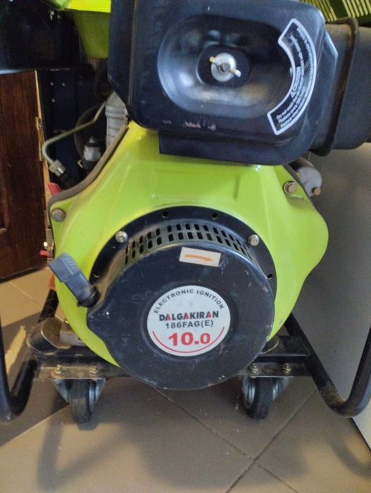 Дизельный генератор DALGAKIRAN-DJ-7000-DG почти новый. Турция