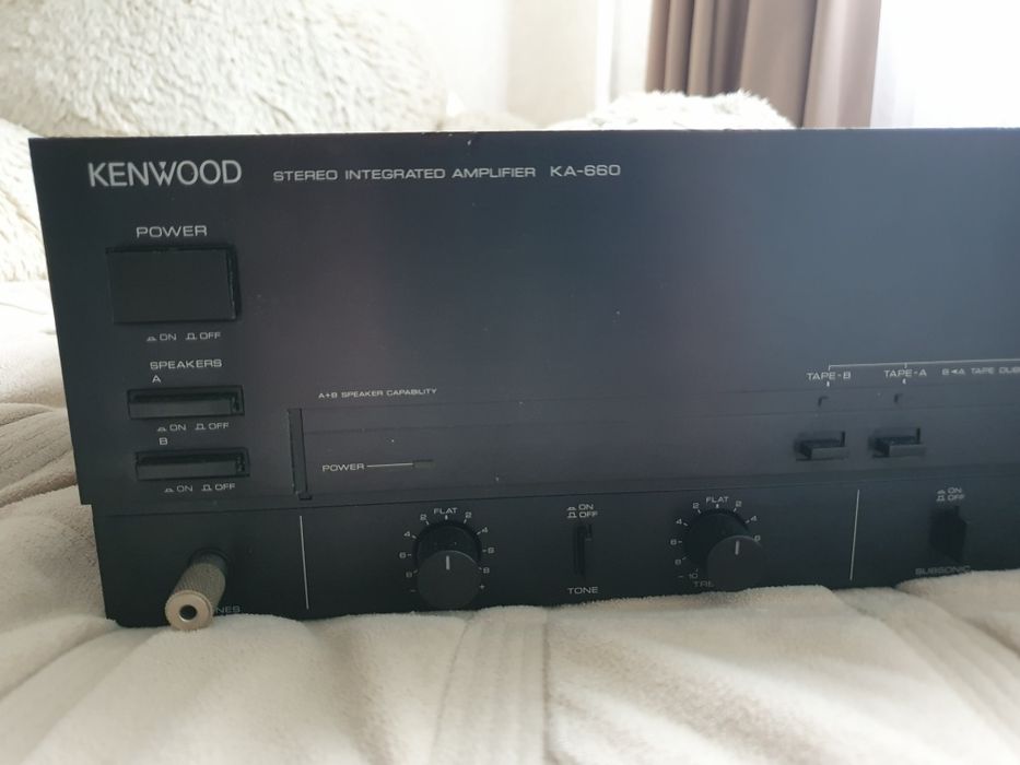 Усилитель Kenwood KA-660, 4-16 Ом  .100 Ватт