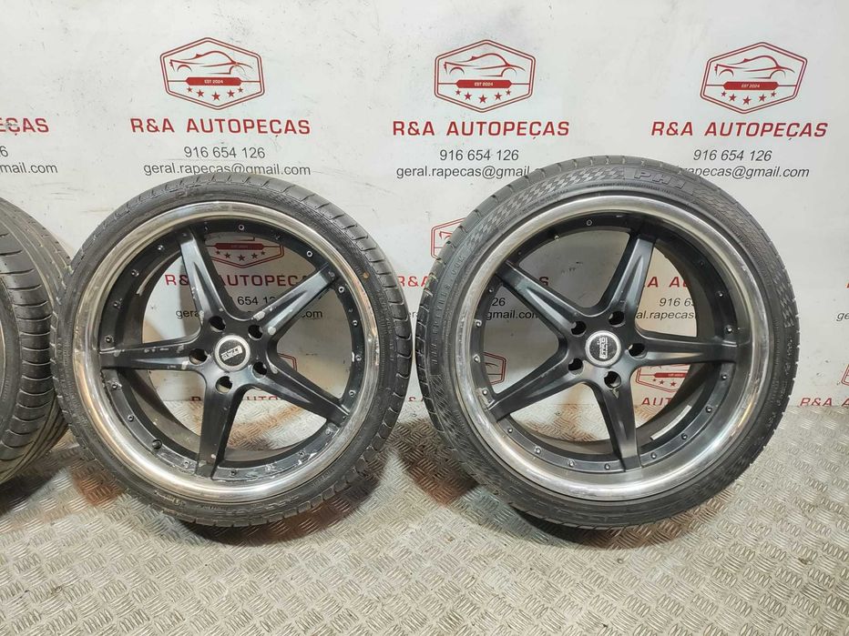 Conjunto Jantes R19 Lexus BK Racing BK993 Style Deep Dish Original