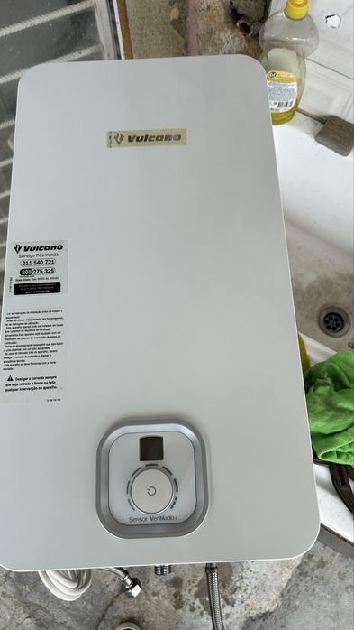 Esquentador vulcano sensor ventilado 11litros