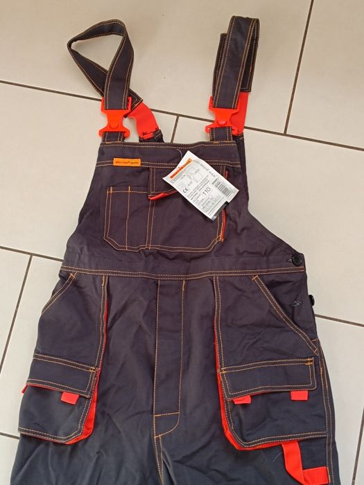 NOWE bawełniane spodnie ogrodniczki robocze BRIXTON SPARK r. 110