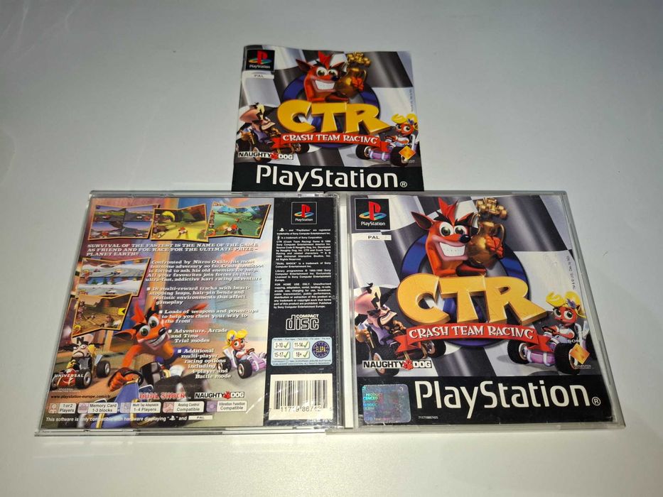 CTR Crash Team Racing - PS1 PSX
