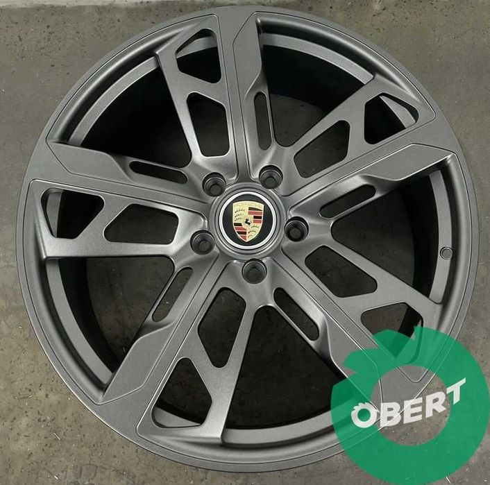 Нові диски 5*130 R22 на Porsche Macan New Cayenne Coupe GTS NEW Taycan Grafite