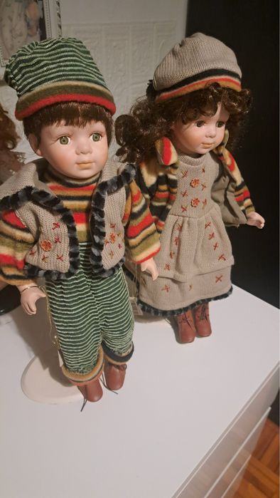 Bonecas de porcelana