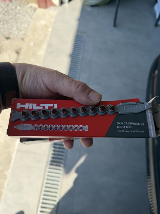 Naboje do osadzarki Hilti dx