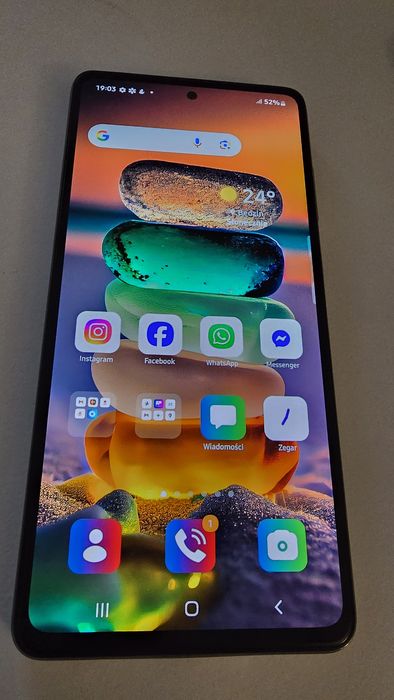 **Telefon Samsung Galaxy A72 biały**