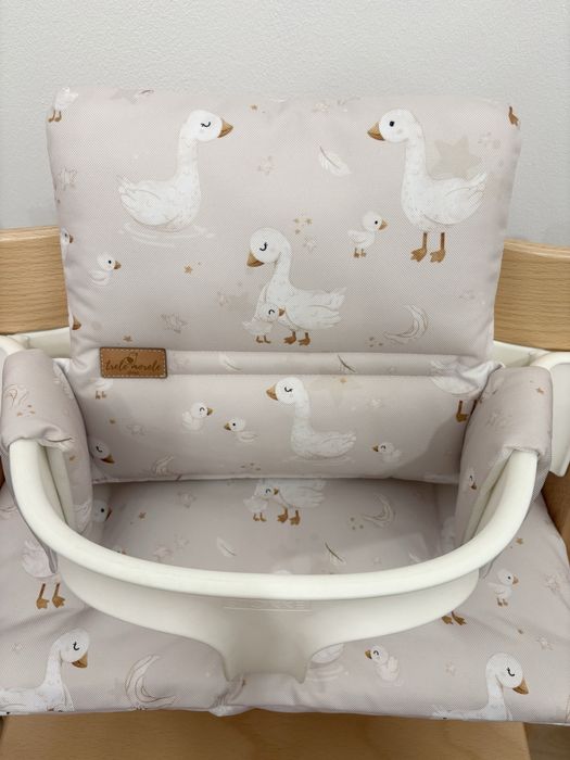 Poduszki wodoodporne do Stokke Tripp Trapp 2w1 gąski beż