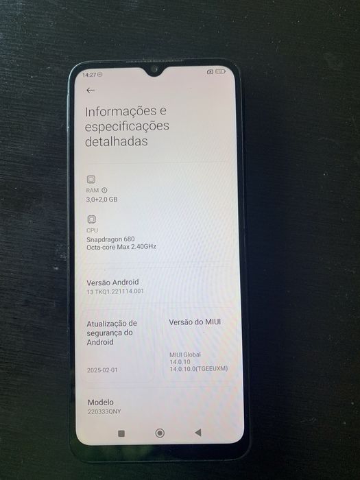 Xioami redmi 10c 64GB 3 +2 Ram