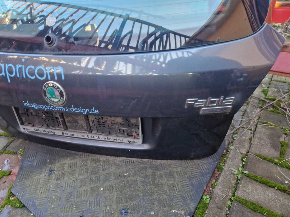 задня кришка багажника універсал Skoda Fabia 2