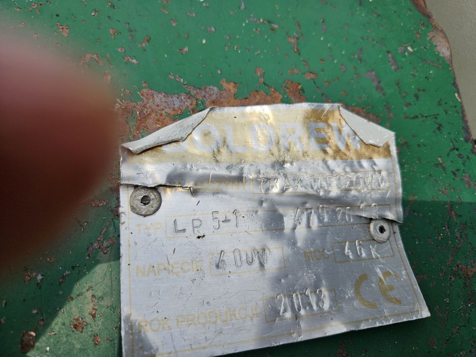 Trak tarczowy dwuwalowy boldrew