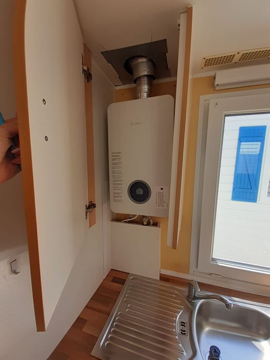 CASA MÓVEL TRIGANO DE 8X4 METROS EM LAGOA.