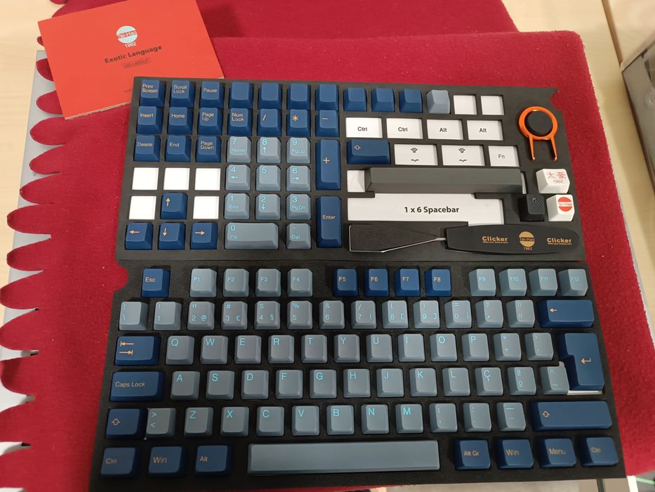 Teclas para Teclado Mecânico Layout PT-PT