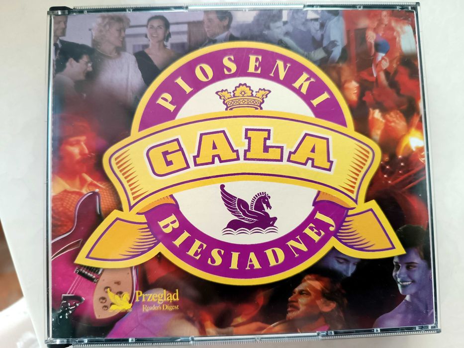 Piosenki biesiadne zestaw 5 CD