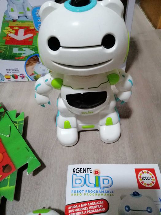 Robot programável, Agent Blip, Educa, 4 anos