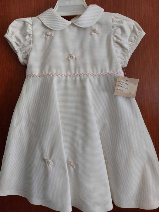 6 Vestidos Cerimônia ou Batizado Criança 12 meses, Novos com Etiqueta!