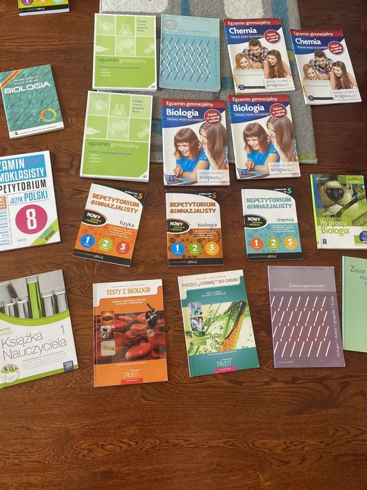 Książki gimnazjum 8 klasa zbiory zadań