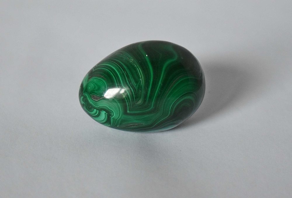 Jajko z malachitu