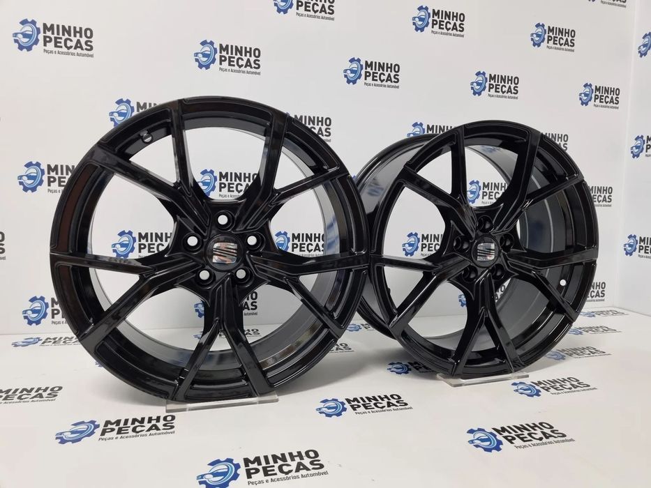 Jantes Look Seat Ibiza em 17 (5x100) Preto Brilho