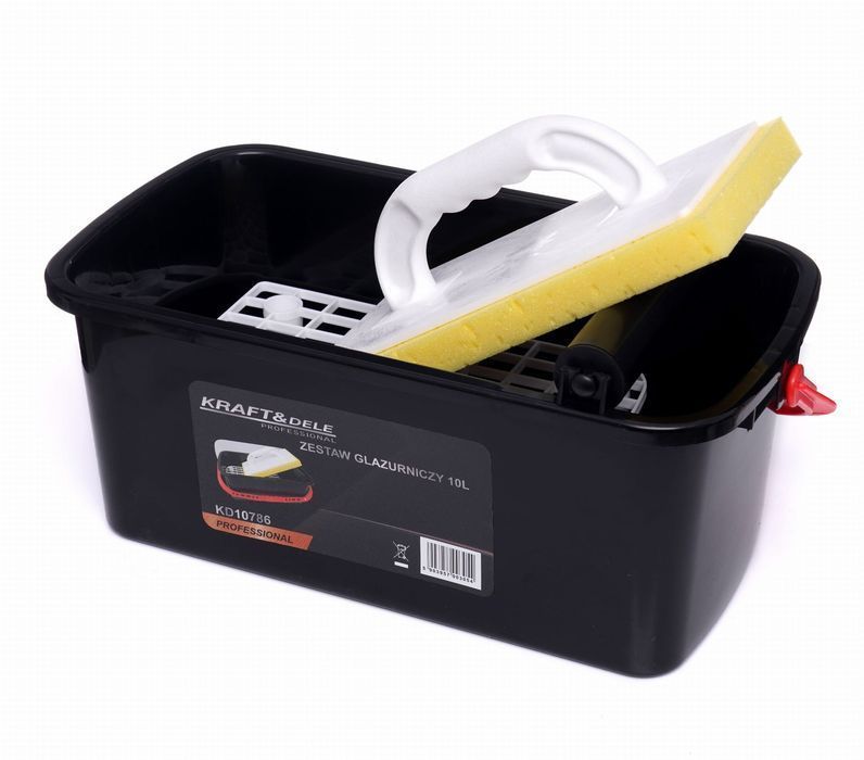 Wiadro glazurnicze 10L zestaw KD10786 Kraft Dele