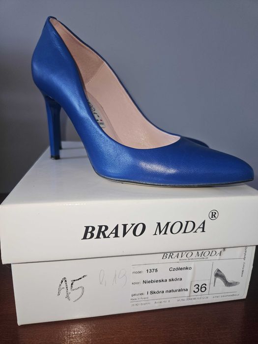 Buty damskie skórzane