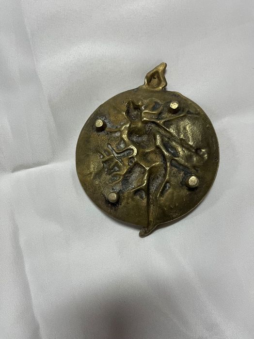 Cinzeiro bronze raro