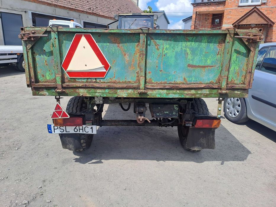 Przyczepa wywrotka Autosan, zarejestrowana opłacona, transport