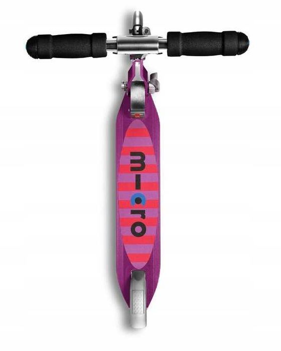 Hulajnoga Micro Sprite LED - Purple Stripe