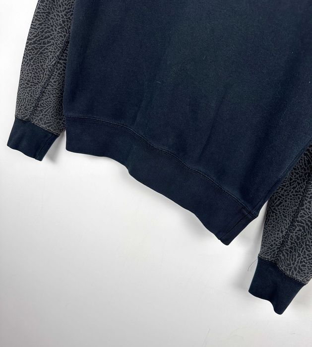 Bluza męska Jordan panterka czarna bez kaptura r. S