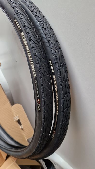 Nowe opony Maxxis overdrive lekkie gravel trekking