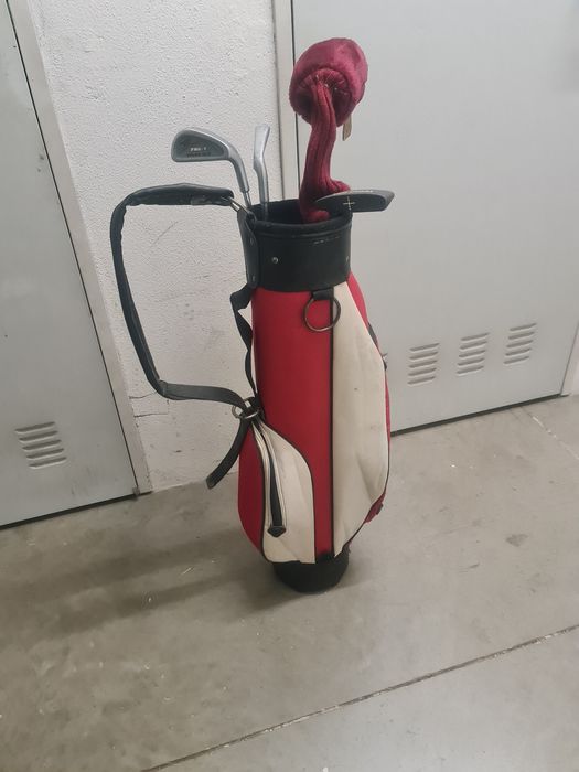 Saco de golfe com tacos