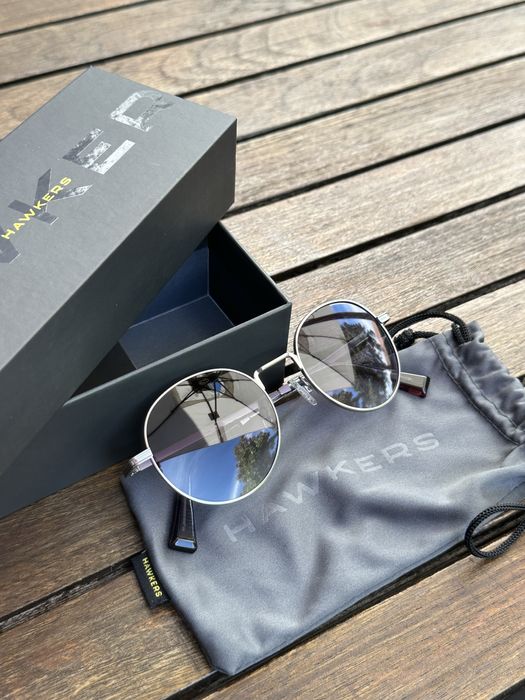 Óculos de sol com lentes cinzentas/azuis com degradê da Hawkers