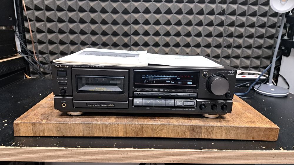 Deck Technics RS-BX707 3head po 1.włascicielu