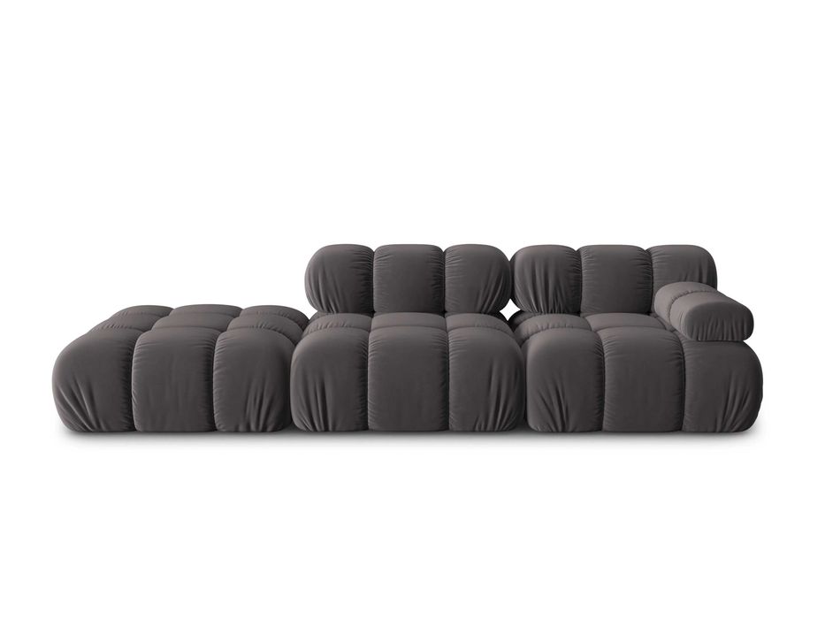 Sofa modułowa aksamitna lewostronna 4-osobowa TROPEA (Westwing)
