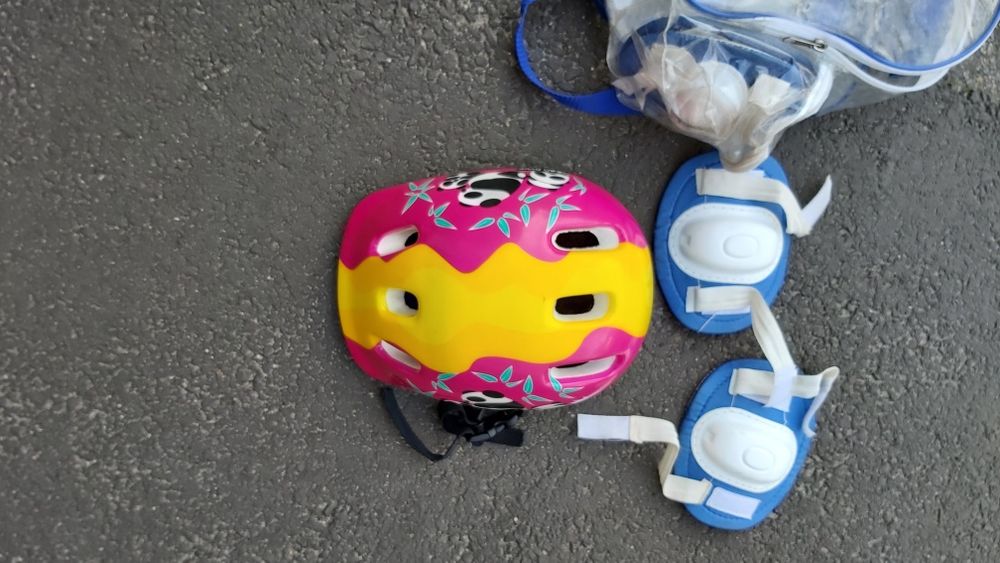 Kask i ochraniacze