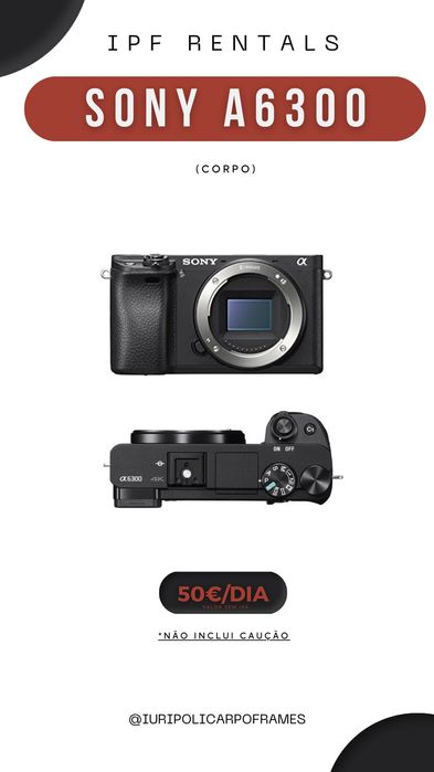 Lentes Samyang, Canon c200, Sony A6300 e etc para alugar