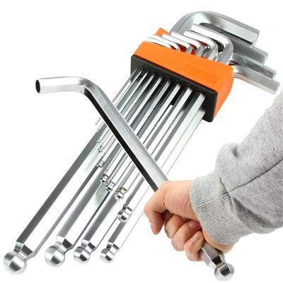 Klucze imbusowe z kulką długie hex duże imbus tir