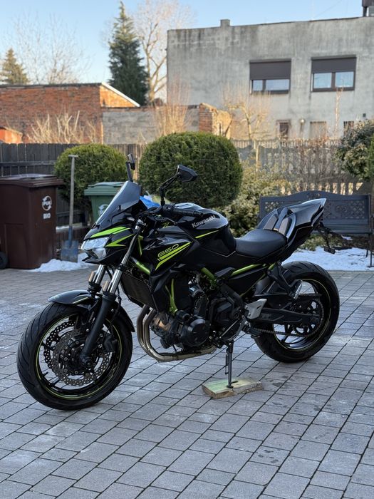 Kawasaki Z650 ! Polift ! 2020 rok ! Niemcy ! Dodatki ! A2 ! 35 KW !