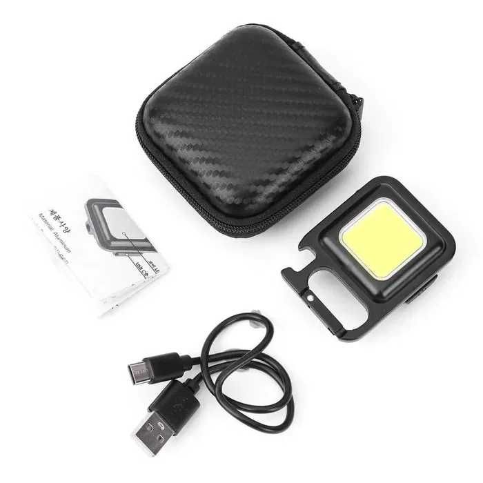 Nowy zestaw lampka LED /latarka /USB /otwieracz /mini /2szt !5334!