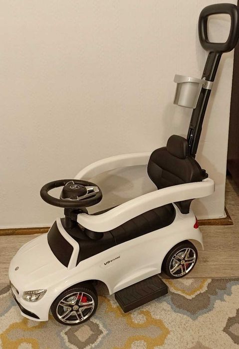 AUTKO DLA DZIECKA JEŹDZIK pchacz chodzik 3 w 1 mercedes amg