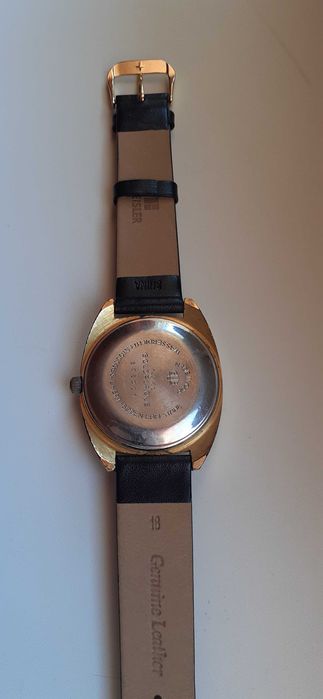 Zegarek GLASHUTTE BIZON SPIZMATIC 26 RUBIS złoty Automatic.
