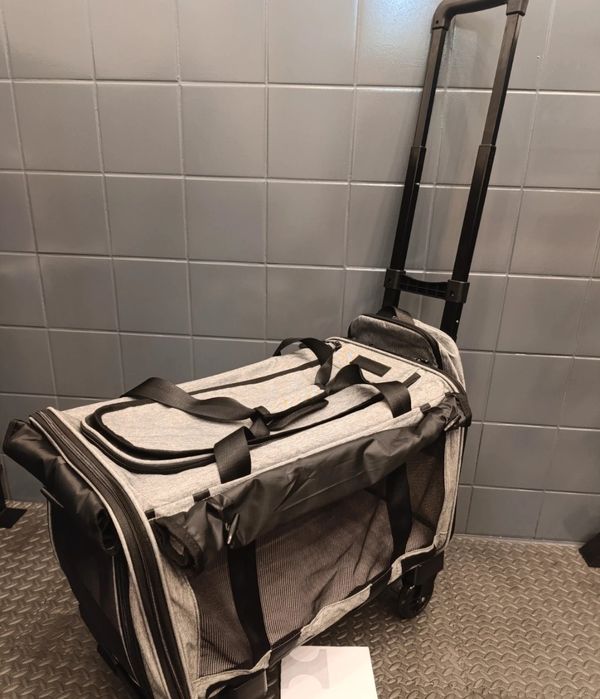 mobilny transporter dla kota lub psa costway