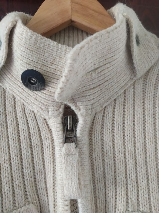 Męski sweter wełniany FORISS roz.L