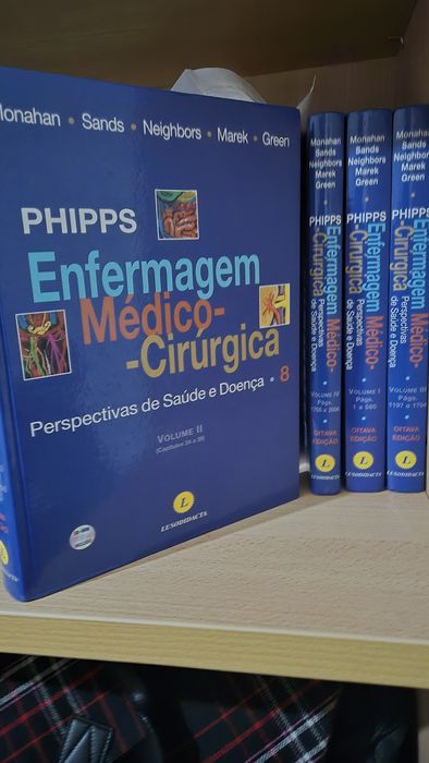 Livros Enfermagem medico cirurgica - PHIPPS 8 ediçao