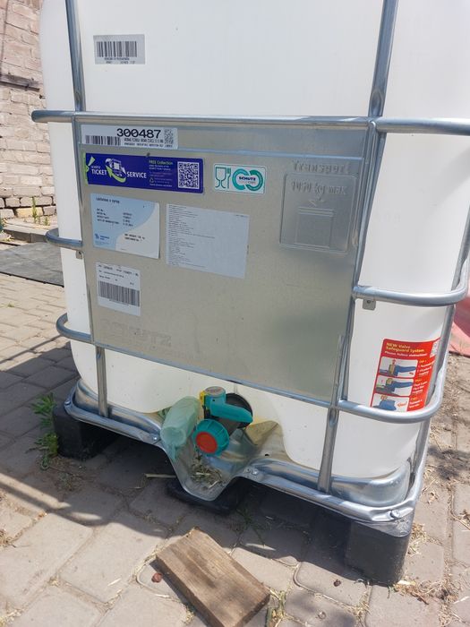 Пищевой Куб, еврокуб ,бак, емкость пластиковая  доставка