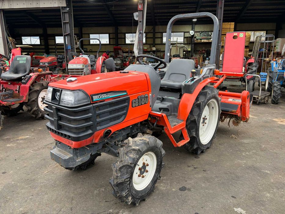 Kubota GB180D 18 KM 4x4 wspomaganie 1017 mth – japoński traktorek
