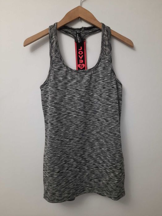 Top sportowy z biustonoszem tank top bezrękawnik Blind Date XS 34