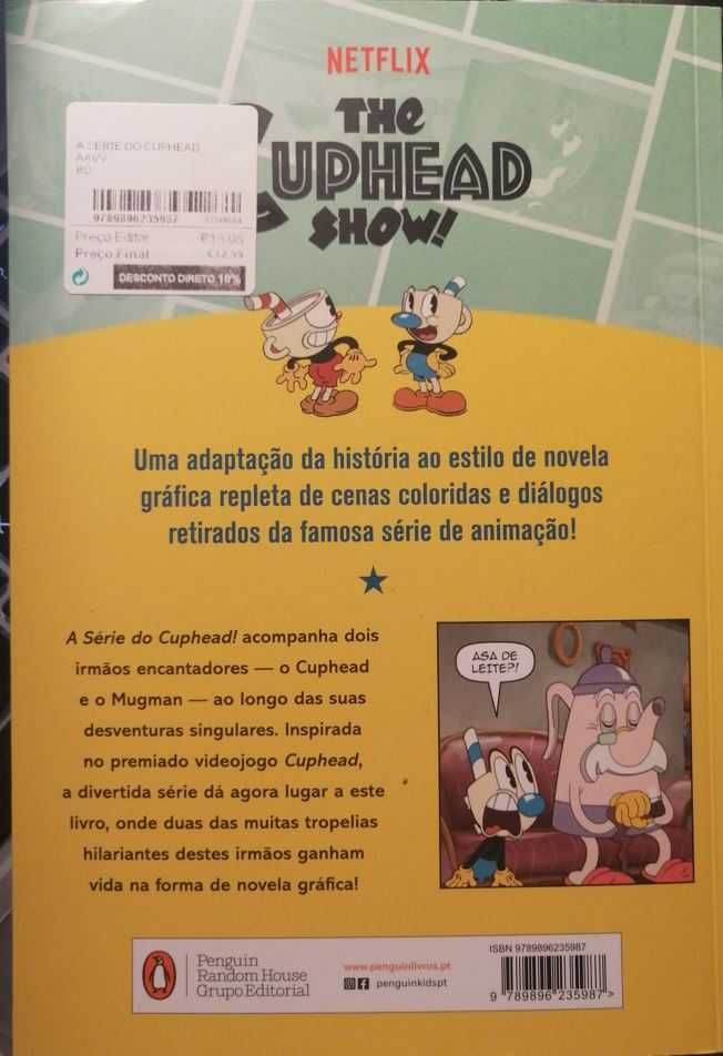 A Série do Cuphead! Manusear com Cuidado! - Bandas Desenhadas