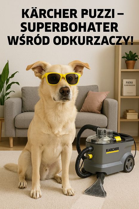 Odkurzacz piorący Karcher Wynajem Wypożyczalnia pranie Legnica