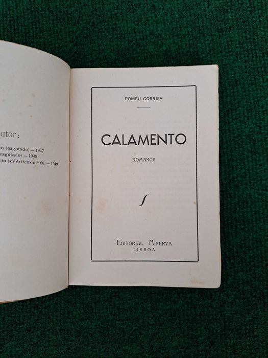 Calamento - Romeu Correia (1.° Edição)