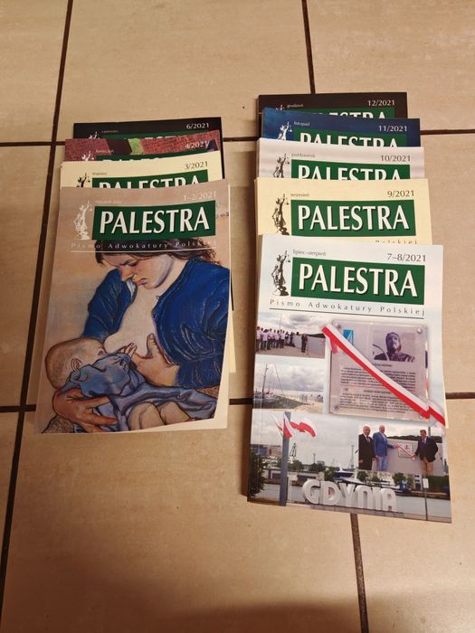 Pismo Adwokatury Polskiej "Palestra" rocznik 2021
